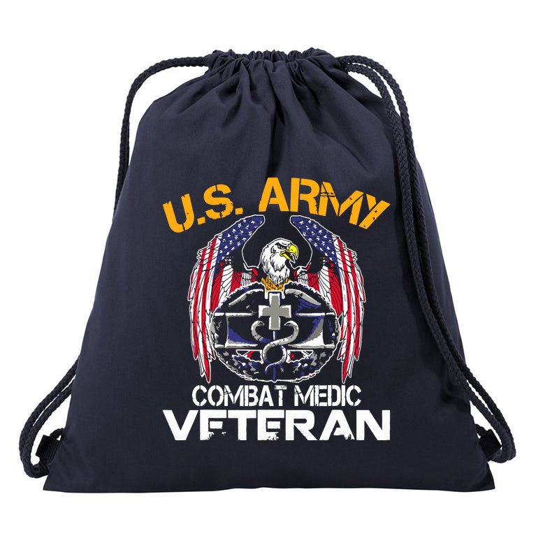 Proud US ARMY Combat Medic, Perfect Veteran Medical Military Drawstring Bag