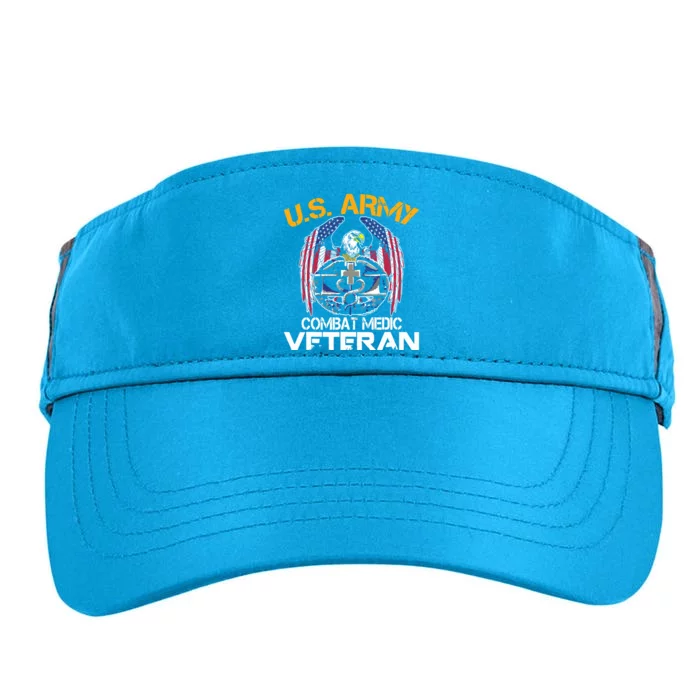 Proud US ARMY Combat Medic, Perfect Veteran Medical Military Adult Drive Performance Visor