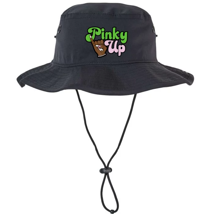 Pinky Up AKA Inspired Greek Sorority Legacy Cool Fit Booney Bucket Hat