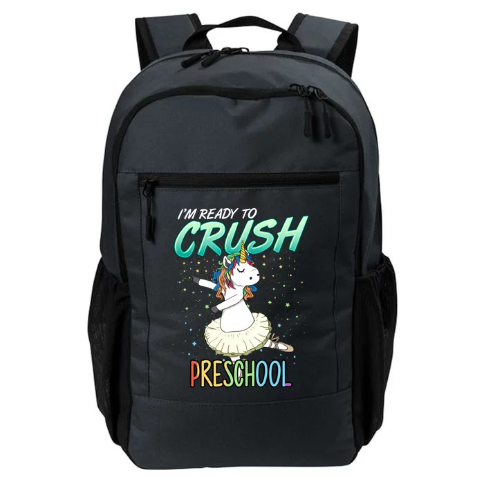 Preschool Unicorn Ballerina Ballet Dancer Hello PreK Cute Gift Daily Commute Backpack