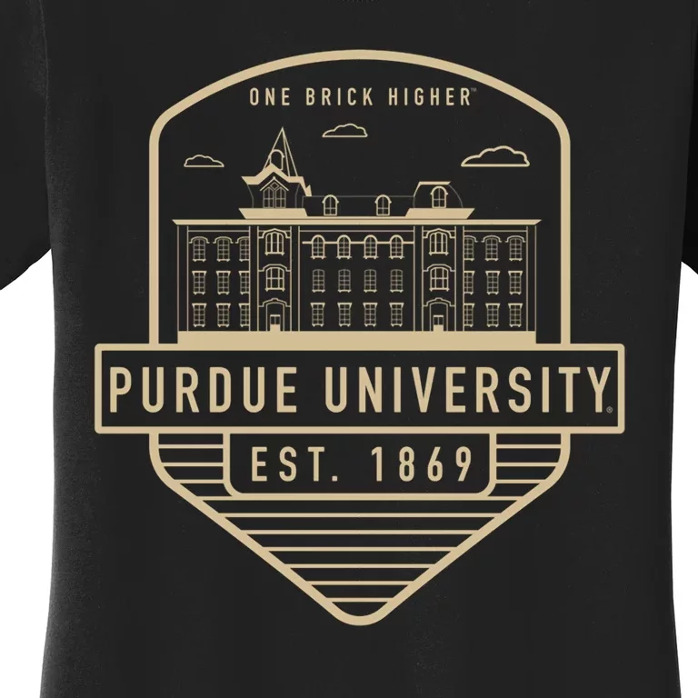 Purdue University Boilermakers Badge Women's T-Shirt