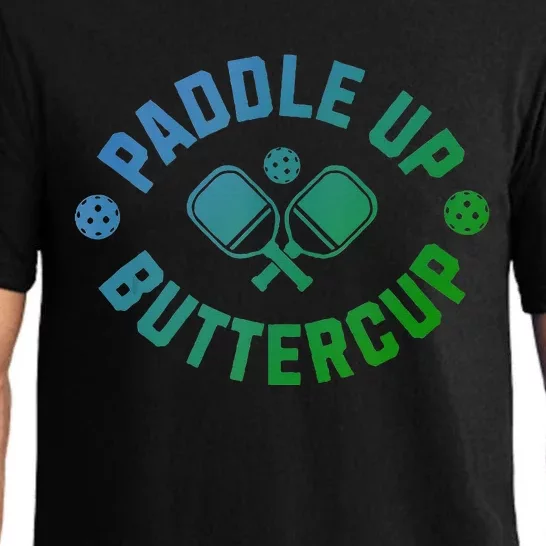 Paddle Up Buttercup Apparel Tank Top.Png Pajama Set