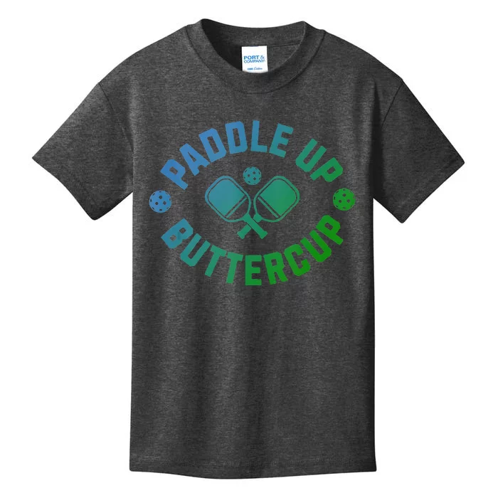 Paddle Up Buttercup Apparel Tank Top.Png Kids T-Shirt