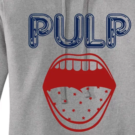 Pulp Us Big Mouth Women's Pullover Hoodie