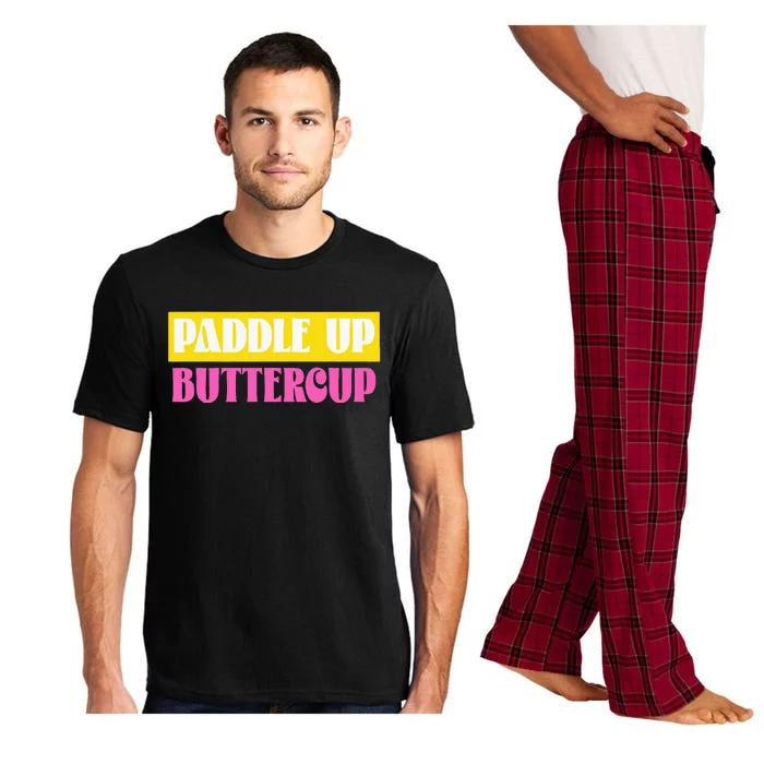 Paddle Up Buttercup for Pickleball Lovers Pajama Set