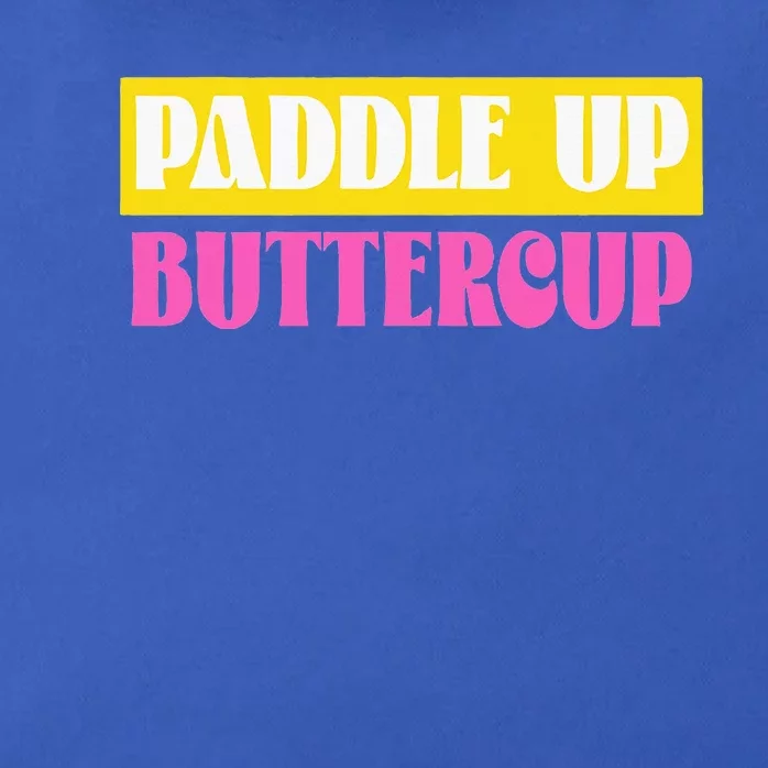 Paddle Up Buttercup for Pickleball Lovers Zip Tote Bag