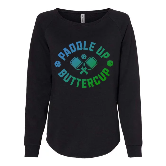 Paddle Up Buttercup Apparel Womens California Wash Sweatshirt