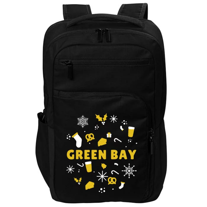 Packers Ugly Christmas Shirt Impact Tech Backpack