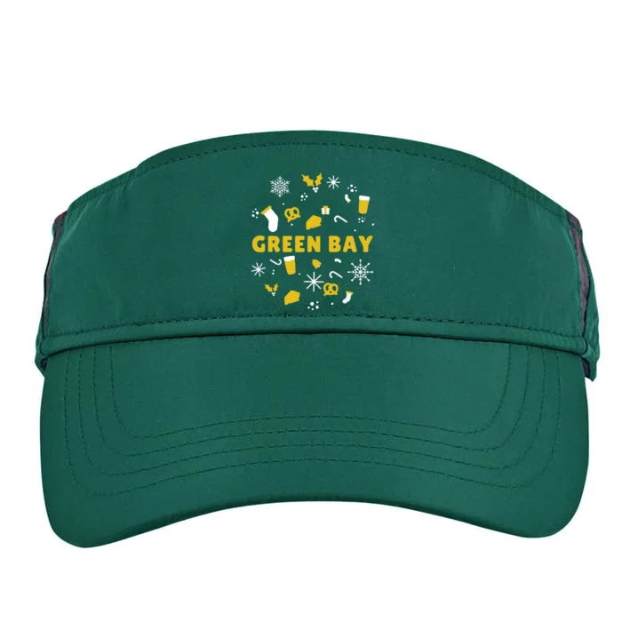 Packers Ugly Christmas Shirt Adult Drive Performance Visor