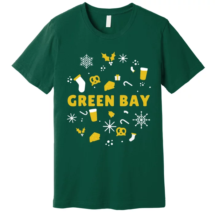 Packers Ugly Christmas Shirt Premium T-Shirt