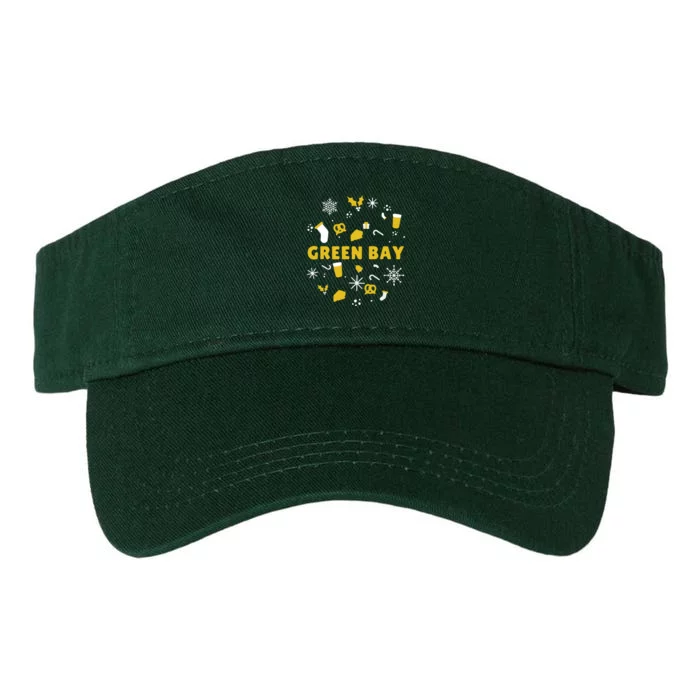 Packers Ugly Christmas Shirt Valucap Bio-Washed Visor