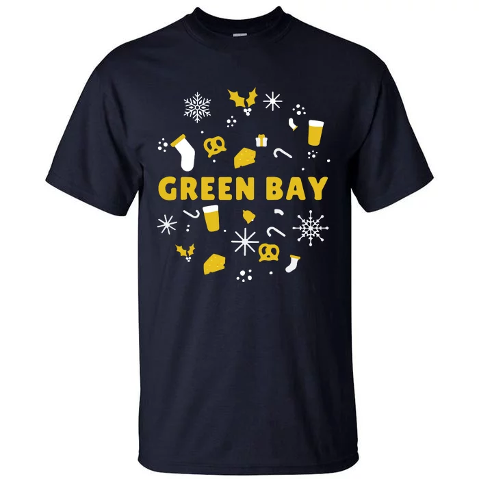 Packers Ugly Christmas Shirt Tall T-Shirt