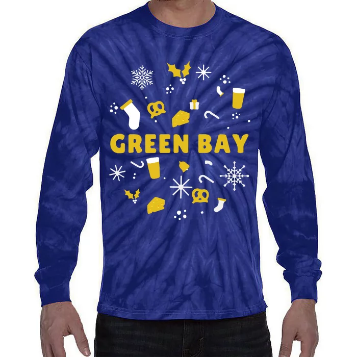 Packers Ugly Christmas Shirt Tie-Dye Long Sleeve Shirt