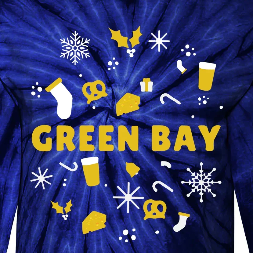 Packers Ugly Christmas Shirt Tie-Dye Long Sleeve Shirt