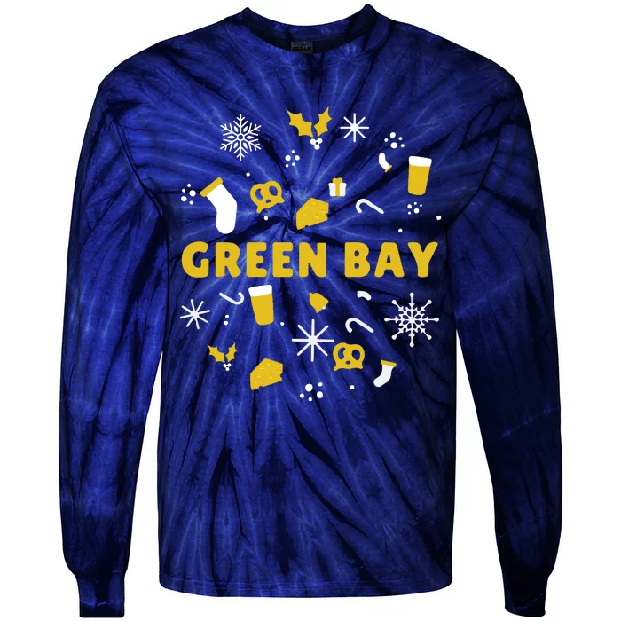 Packers Ugly Christmas Shirt Tie-Dye Long Sleeve Shirt