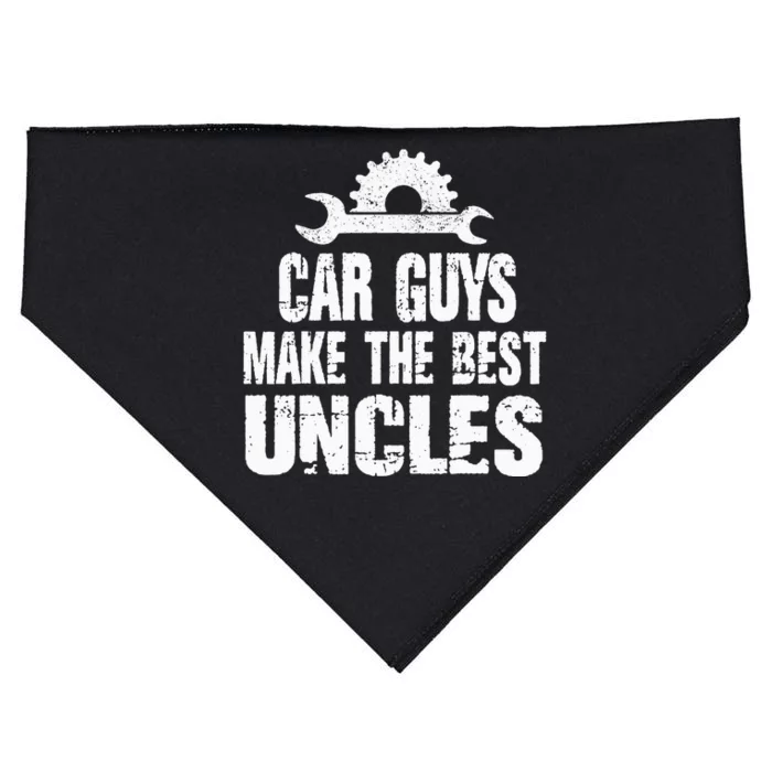 Proud Uncle Car Guys Make The Best Brother Mechanic Crew USA-Made Doggie Bandana