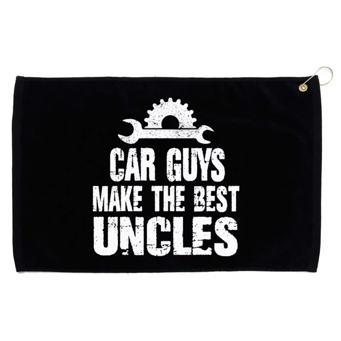 Proud Uncle Car Guys Make The Best Brother Mechanic Crew Grommeted Golf Towel