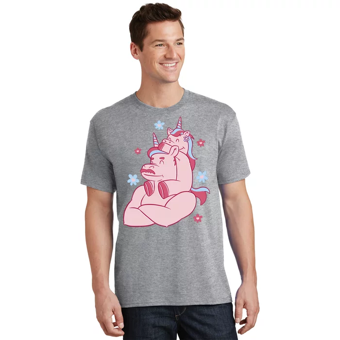 Papa Unicorn Cute Gift T-Shirt