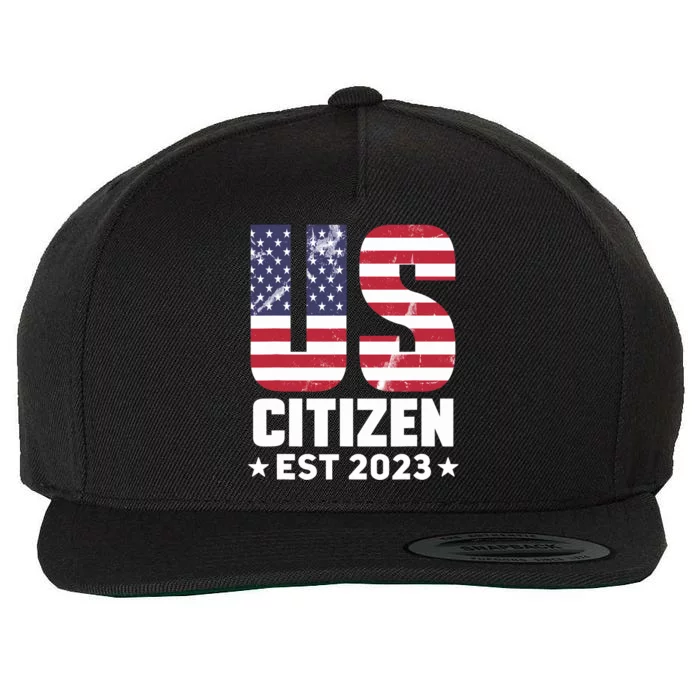 Proud US Citizenship Decoration American New USA Citizen Wool Snapback Cap