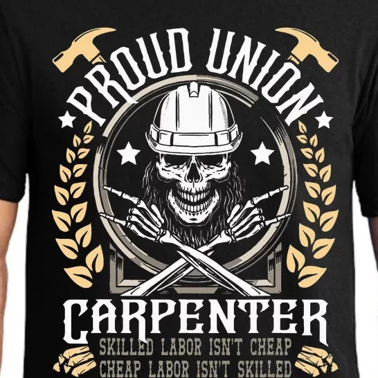 Proud Union Carpenter Woodworking Carpentry Woodworker Pajama Set