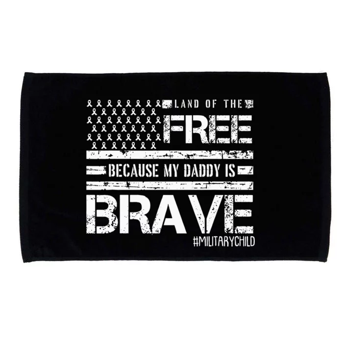 Purple Up Children's Costumes Military Children's Month American Flag Microfiber Hand Towel