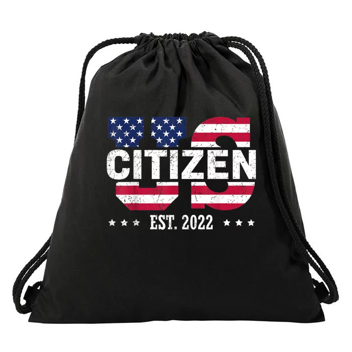 Proud US Citizenship Decoration American New USA Citizen Drawstring Bag