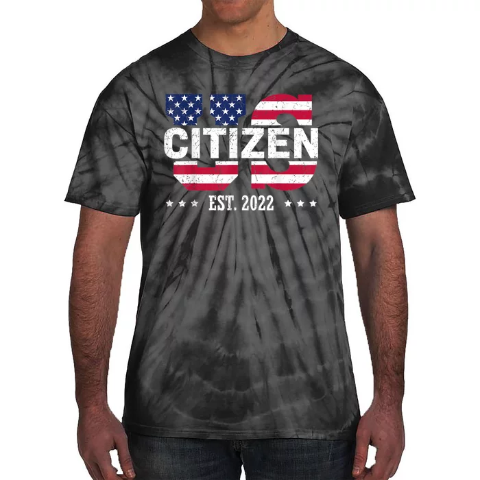 Proud US Citizenship Decoration American New USA Citizen Tie-Dye T-Shirt