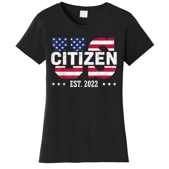 Proud US Citizenship Decoration American New USA Citizen Women's T-Shirt