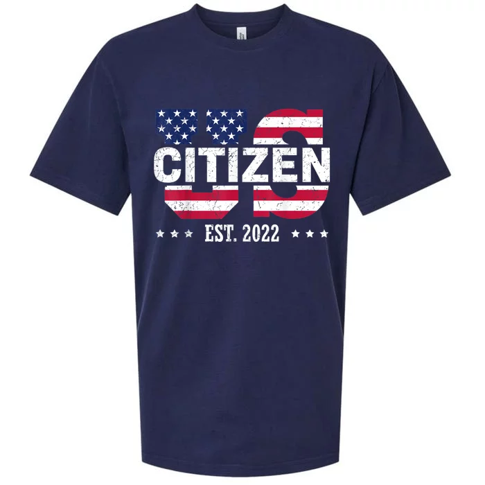 Proud US Citizenship Decoration American New USA Citizen Sueded Cloud Jersey T-Shirt