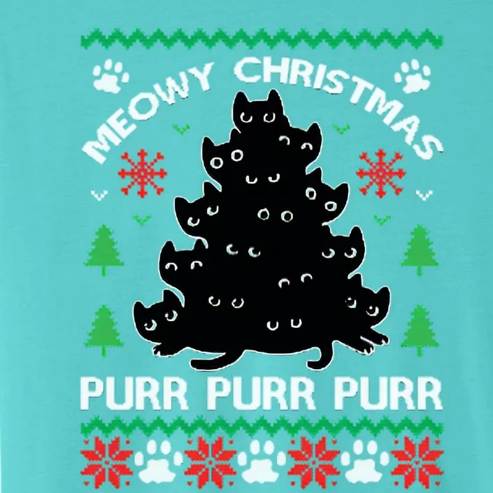 Purr Ugly Christmas ChromaSoft Performance T-Shirt