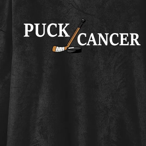 Puck Cancer Hooded Wearable Blanket