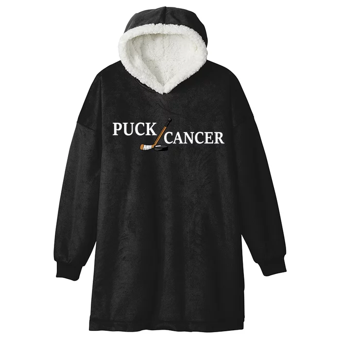 Puck Cancer Hooded Wearable Blanket