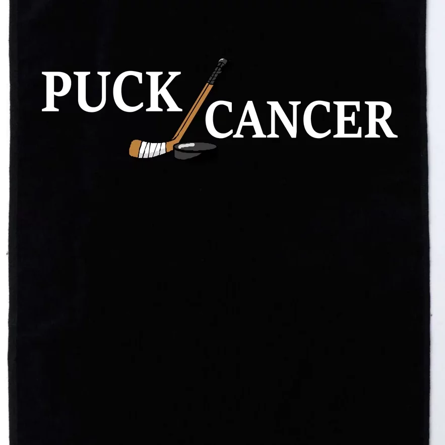 Puck Cancer Platinum Collection Golf Towel