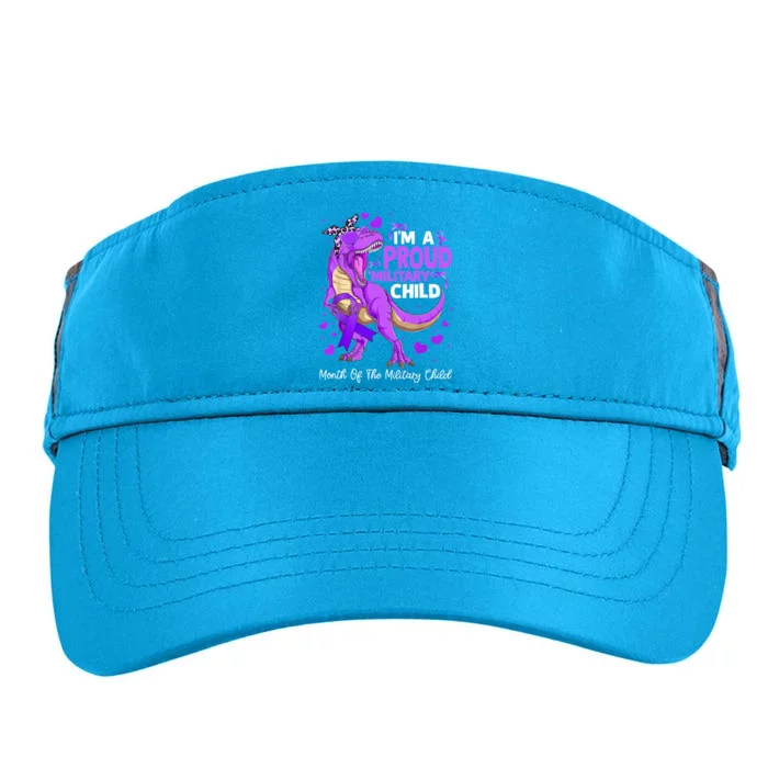 Purple Up Dinosaur Month Of The Military Adult Drive Performance Visor