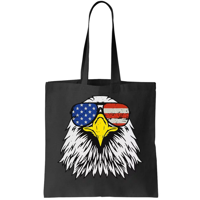 Patriotic USA Eagle Of Freedom Celebrate July 4th Tote Bag