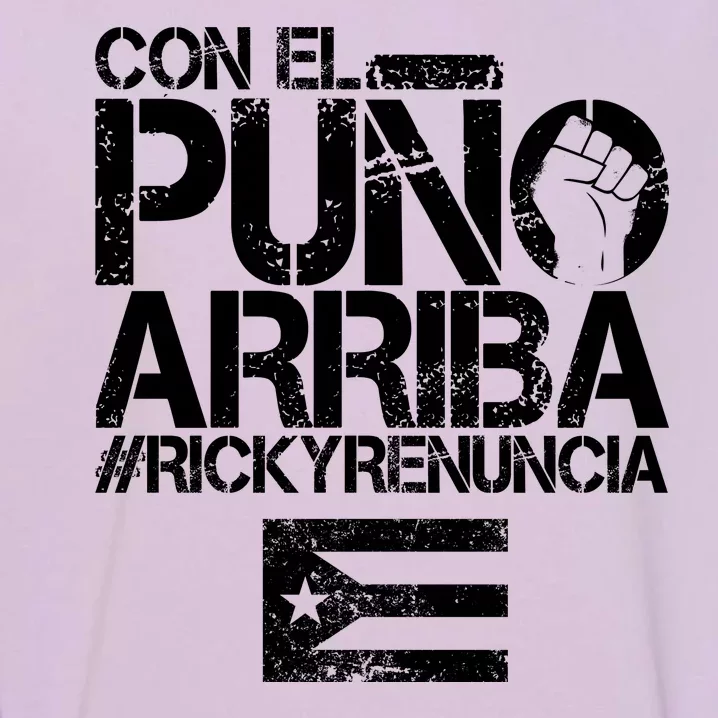 Puerto Rico  PUNO ARRIBA Garment-Dyed Sweatshirt