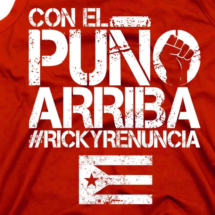 Puerto Rico  PUNO ARRIBA Tank Top