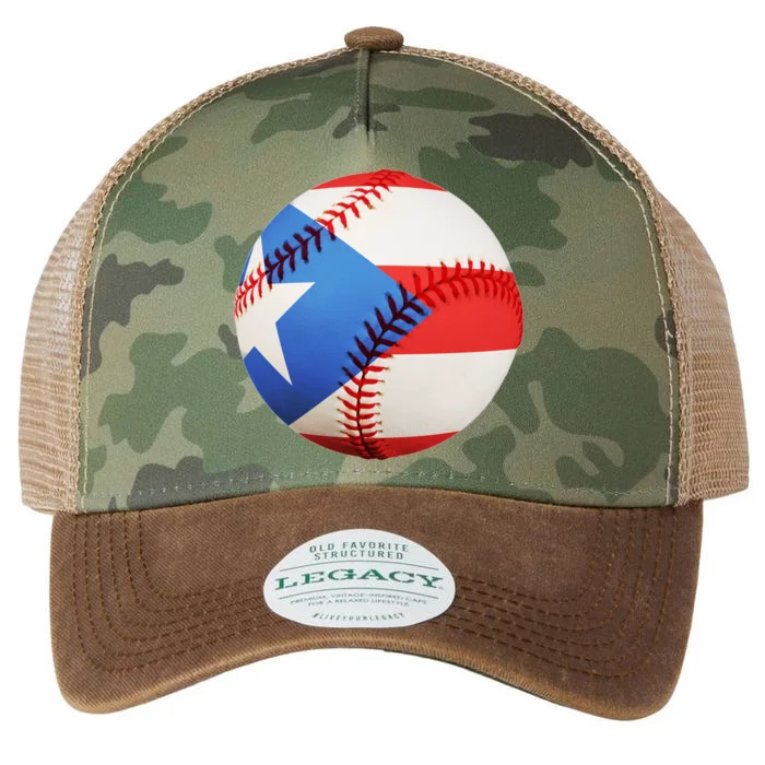 Puerto Rico Baseball Legacy Tie Dye Trucker Hat