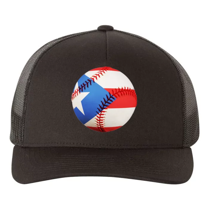 Puerto Rico Baseball Yupoong Adult 5-Panel Trucker Hat