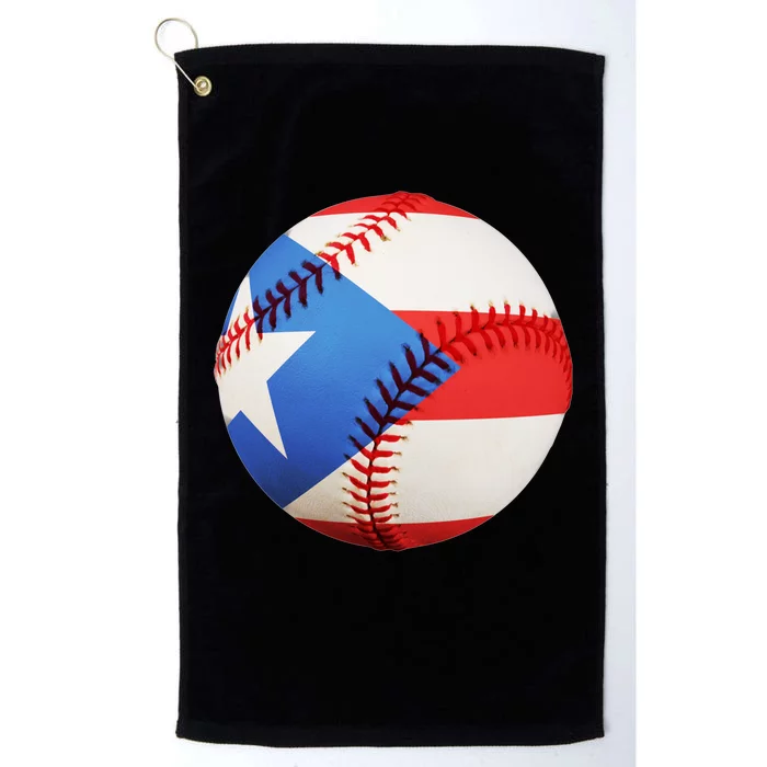 Puerto Rico Baseball Platinum Collection Golf Towel