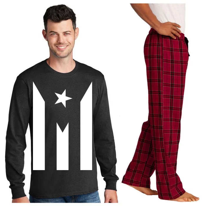 Puerto Rico Resiste Boricua Flag Se Levanta Long Sleeve Pajama Set