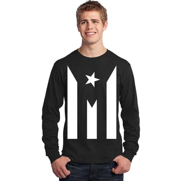 Puerto Rico Resiste Boricua Flag Se Levanta Tall Long Sleeve T-Shirt