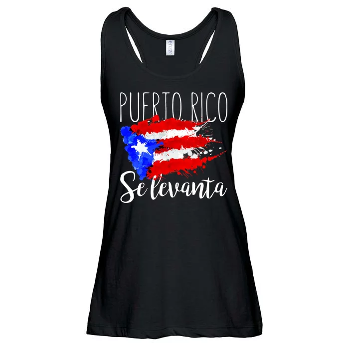 Puerto Rico Se Levanta Ladies Essential Flowy Tank