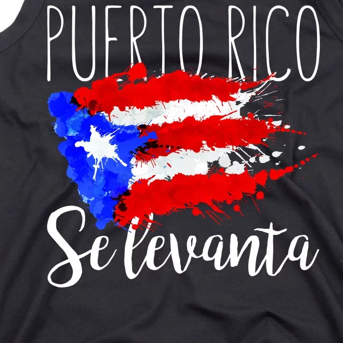 Puerto Rico Se Levanta Tank Top