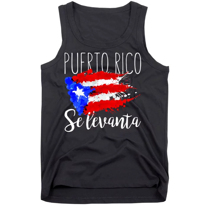 Puerto Rico Se Levanta Tank Top