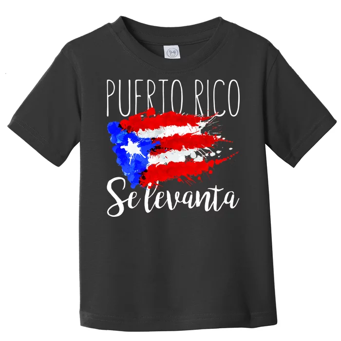 Puerto Rico Se Levanta Toddler T-Shirt