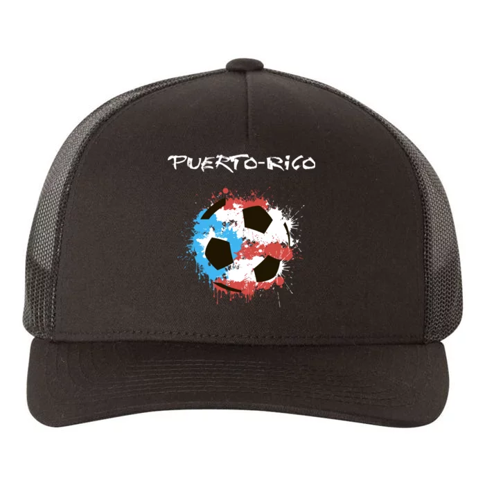 Puerto Rico Soccer Yupoong Adult 5-Panel Trucker Hat