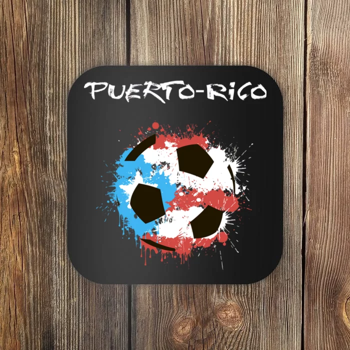 Puerto Rico Soccer Coaster