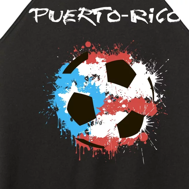 Puerto Rico Soccer Women’s Perfect Tri Rocker Tank