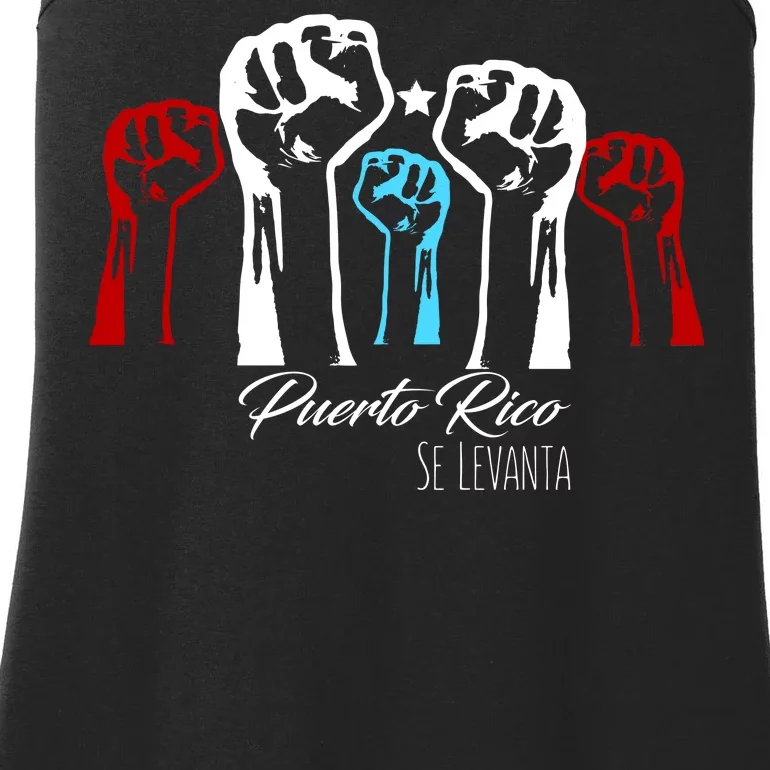 Puerto Rico Will Rise Ladies Essential Tank